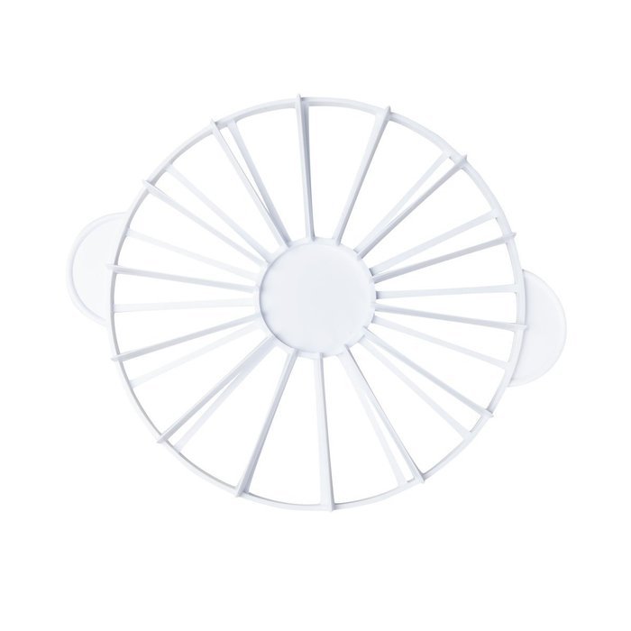 FortheChef's Plastic Double-Sided Cake Marker, 14 & 16 Slices