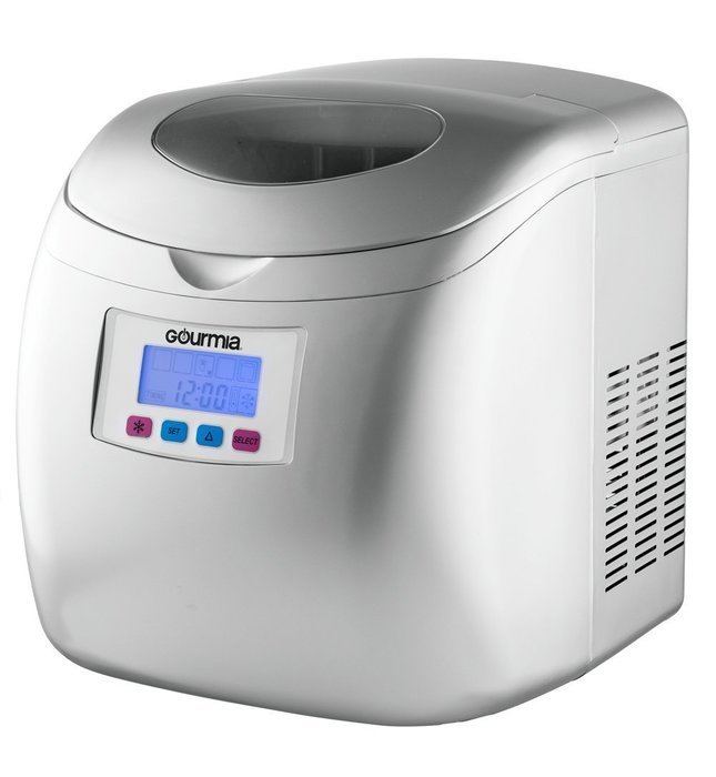 Gourmia GI110 Compact Portable Electric Ice Maker, Express Machine with 3 Quart Water Tank, Get Ice In 10 minutes... N4