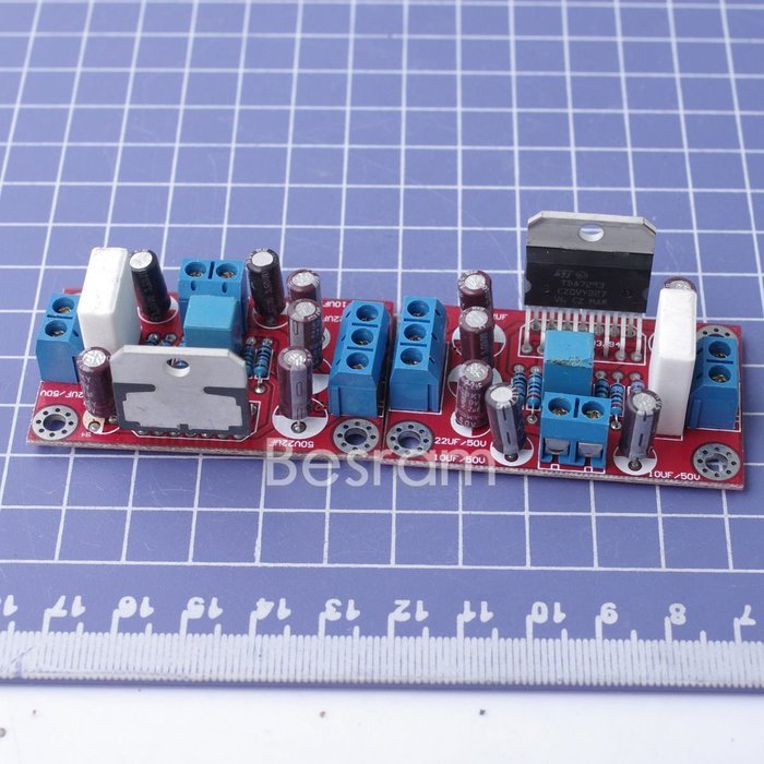 a pair of TDA7293 Amplifier Mono Board AMP Boards +/-12V to +/-50V N2