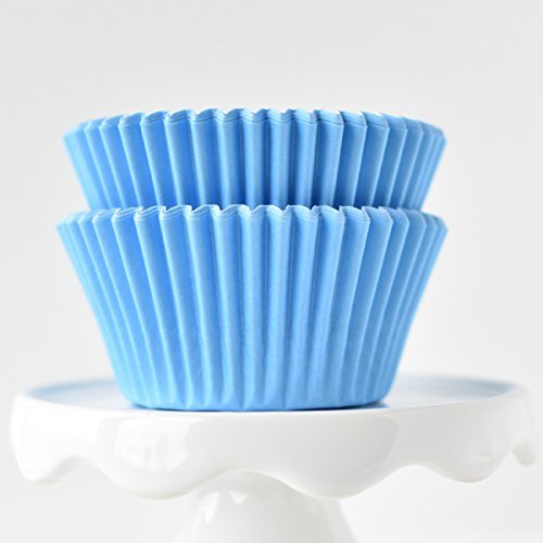 Solid Gray BakeBright Greaseproof Cupcake Liners N16