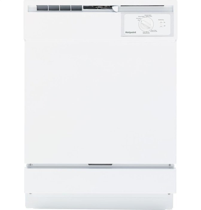 Front Control Dishwasher in White N2