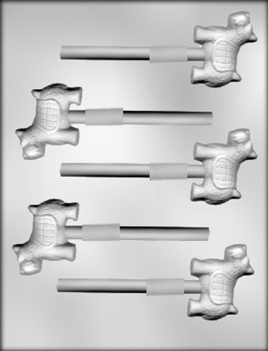 CK Products 2-1/8-Inch Scottie Dog Sucker Chocolate Mold