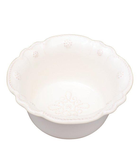 Juliska Jardins du Monde White Scallop Ramekin