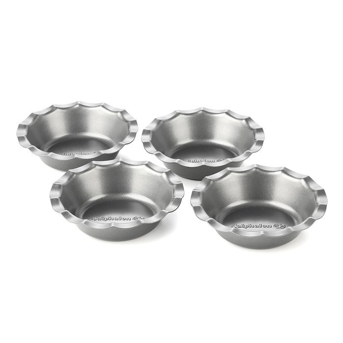 Calphalon Nonstick Bakeware, Mini Pizza Pan, 7-inch, Set of 4 N5