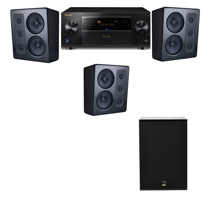 M&K Sound MP300 Monitor Speaker 3.1 X12 Pioneer Elite SC-89