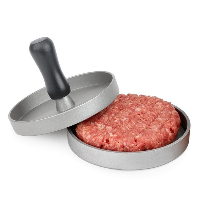 Aprince Burger Press, Hamburger Patty Maker, Hamburger Presser (White - Square Plastic) N10