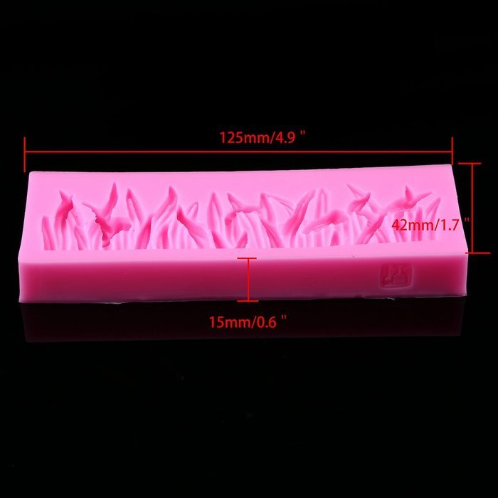 Whosee Style#4 3D Silicone Mold Fondant Cake Chocolate Decor Baking Mold Random Color N17