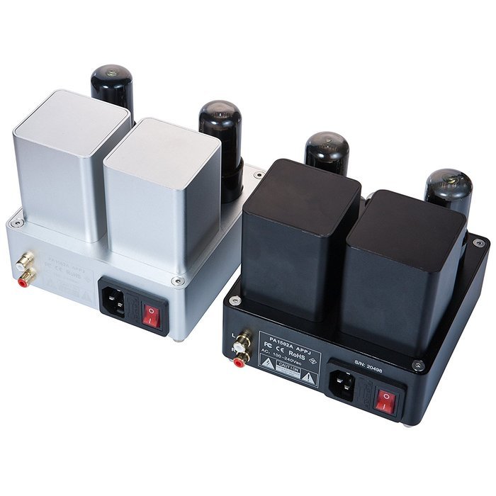 APPJ PA1502A 6N4+6P6PX2 tube headphone amplifier silver N3