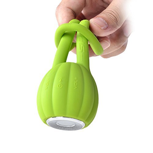 SNEED-Big eye movement waterproof Bluetooth speaker mini multifunction IPX4 , green N2