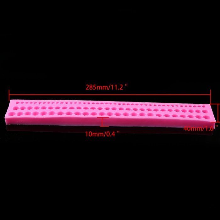 Whosee Style#4 3D Silicone Mold Fondant Cake Chocolate Decor Baking Mold Random Color N24