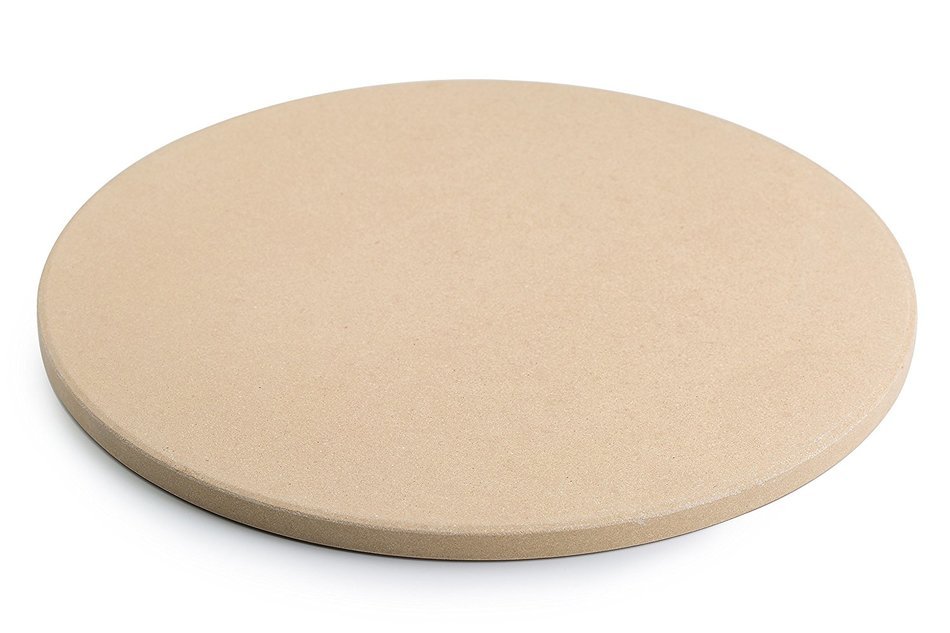 ROCKSHEAT 14.2"x 0.6" Round Cordierite Pizza Stone N4