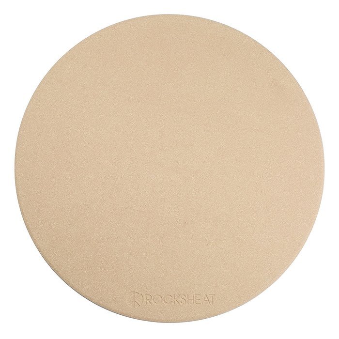 ROCKSHEAT 14.2"x 0.6" Round Cordierite Pizza Stone N5