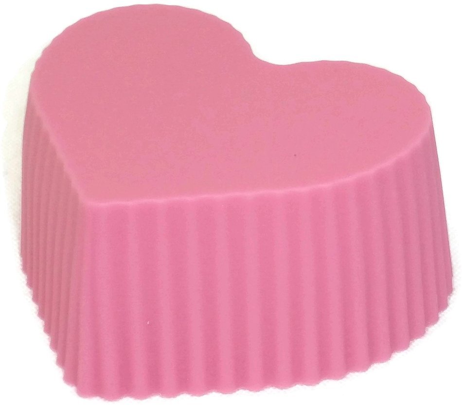 Silicone Heart Cupcake Molds Set of 12 (12) N4