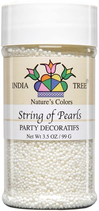 India Tree Party Decoratifs 10611 , String of Pearls Sprinkles