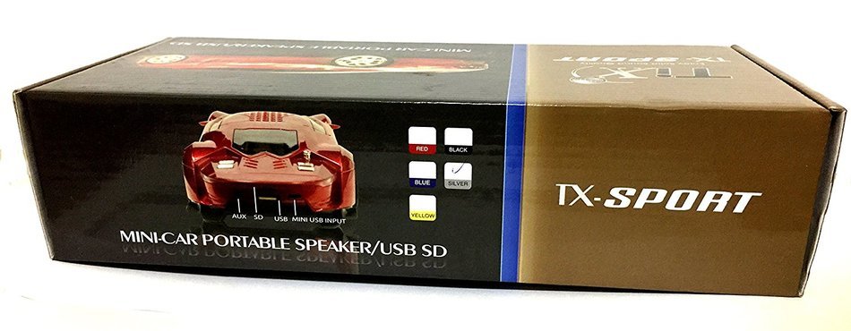 Mini Car Portable Speaker /Usb Sd/ Fm Radio N2