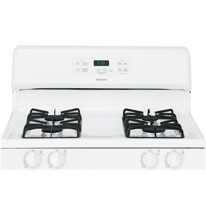 4.8 Cu. Ft. Gas Range Color: White N2