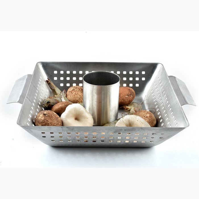 Lysport Stainless Steel Beer Can Chicken Roaster N3