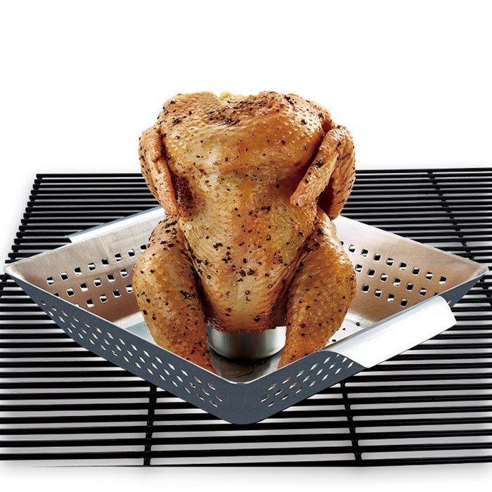 Lysport Stainless Steel Beer Can Chicken Roaster N4