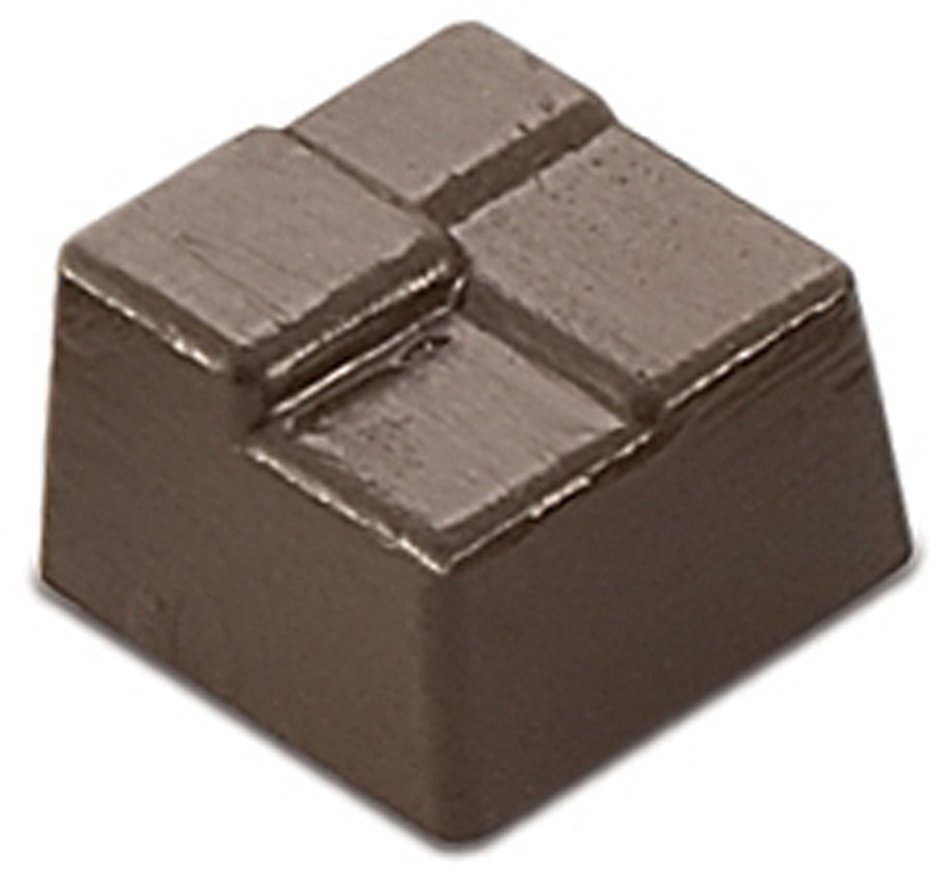 JB Prince Interlocking Squares Chocolate Mold - 28 Forms