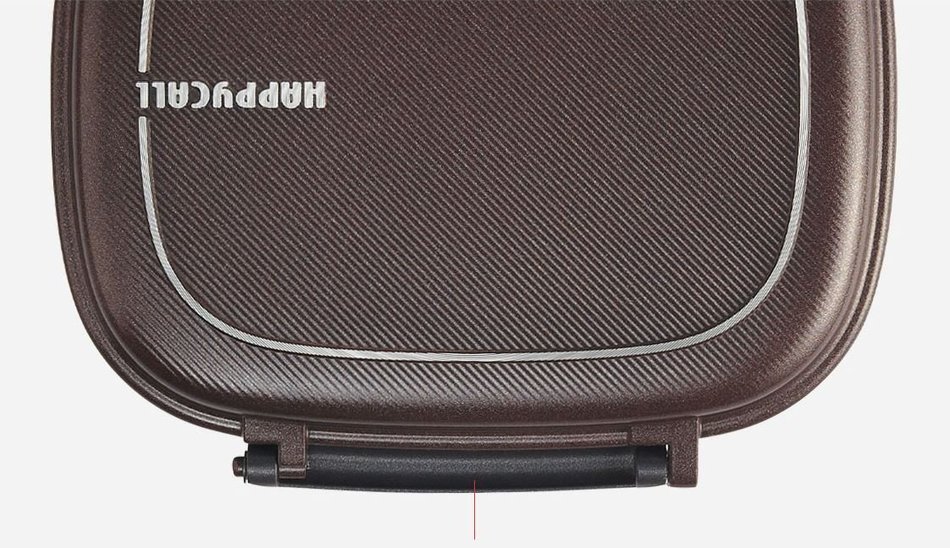 Happycall PLASMA Titanium Coating Double Grill Pan IH (Induction) Compatible New Version (2 Set (10.8"+11.8")) N8