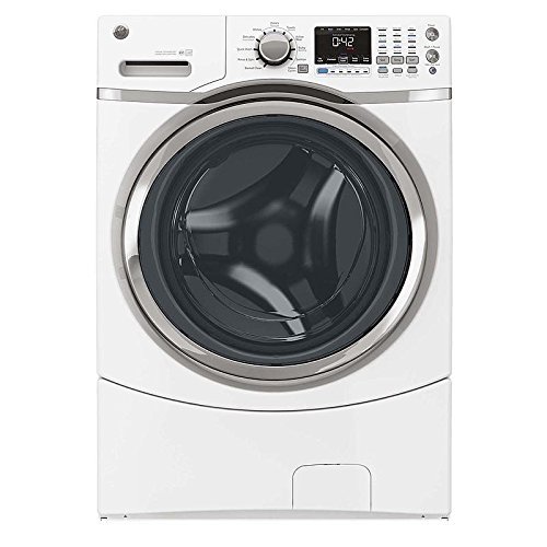 GE GFWS1700HWW 4.3 Cu. Ft. White Stackable Front Load Washer - Energy Star
