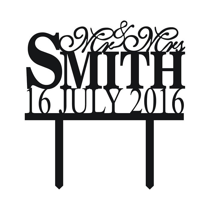 Buythrow Personalized Mr and Mr Cake Topper-gay Cake Topper-wedding Cake Topper N2