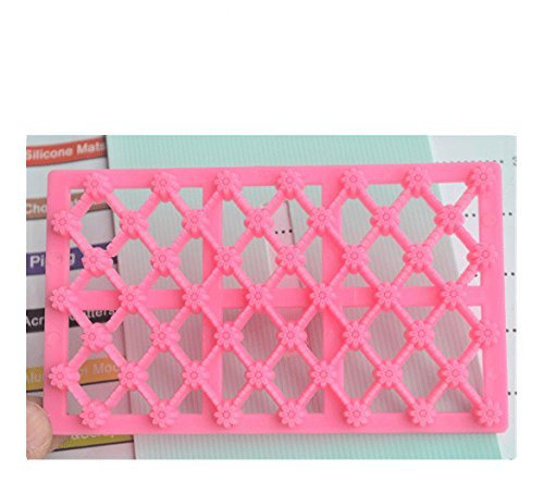Anyana Lattice & Flower Plastic Cookie Cutter Cake Mould Tool Kitchen Tool Sugar Paste Baking Mould Cookie Pastry N2