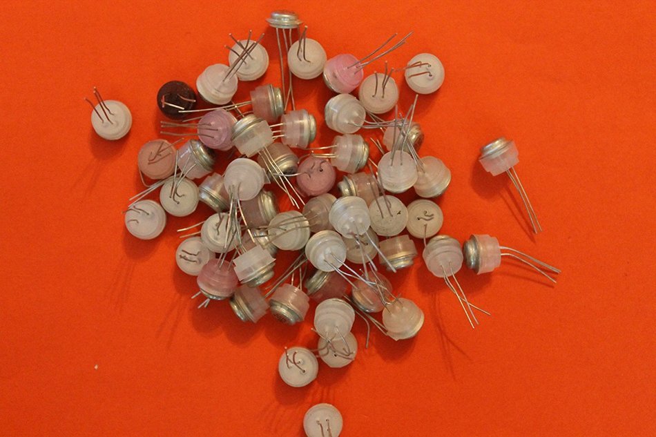 Transistors Germanium GT115A analogue 2N107, 2SB261, 2SB39, AC107 USSR 20 pcs