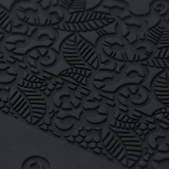 MuLuo Fondant Silicone Mat Silicone Cake Lace Mold with 3Flower Pattern