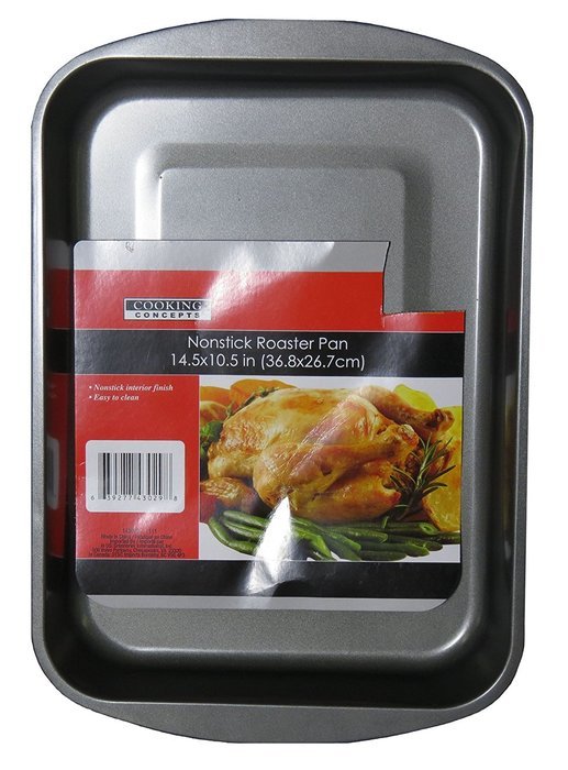 Cooking Concepts Nonstick Roaster Pan - 14.5x10.5 in N2