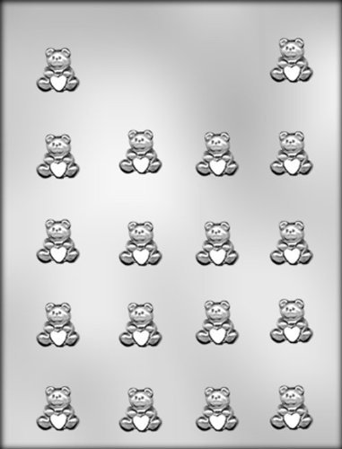 CK Products Itty Bitty Bear with Heart Chocolate Mold