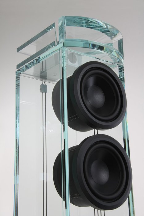 Waterfall Audio "Niagara" Diamond Glass Floor Standing Loudspeakers - Pair (Old Version) N13
