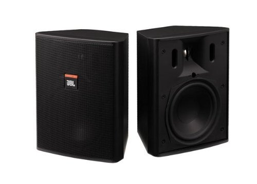 JBL Control 25 Compact Indoor/Outdoor Background/Foreground Loudspeaker, 5.25" Woofer, 0.75" Tweeter, Pair