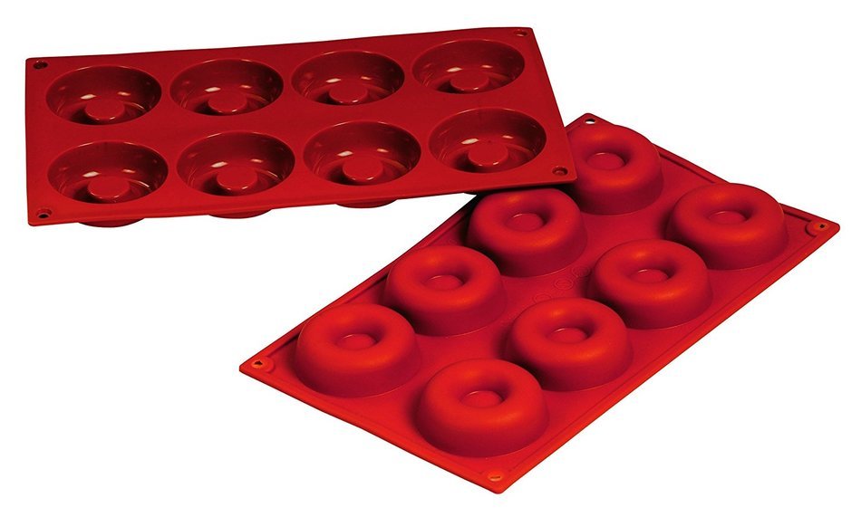 Fat Daddio's Silicone Bakeware, Savarin Mold - 1.7 Ounce