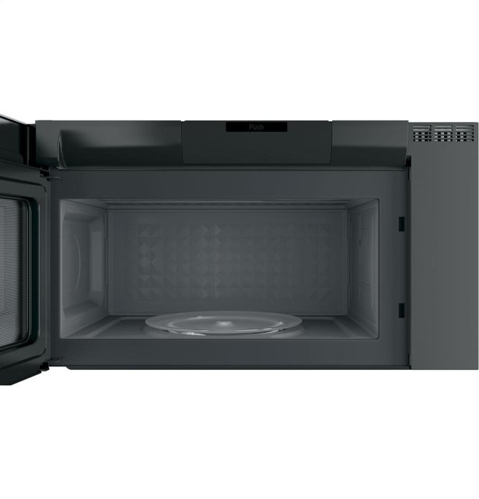 GE PVM9005DJBB Profile 2.1 Cu. Ft. Black Over-the-Range Microwave N2