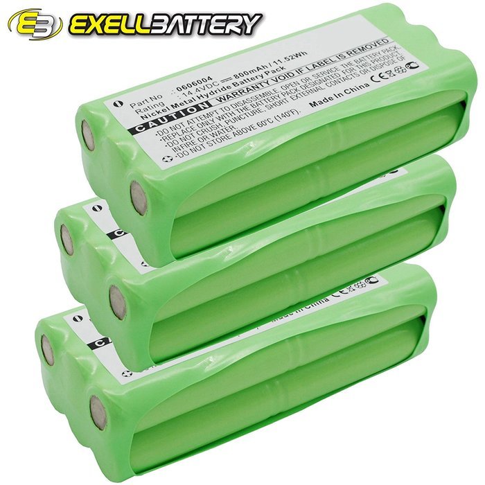 3x 14.4V Battery Replaces DIRT DEVIL 0606004 Fits Libero M606 Vacuums USA SHIP