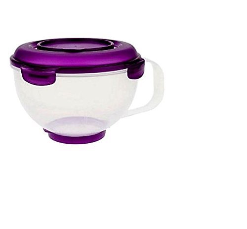 Lock & Lock 12.5 Cup Mixing Bowl with Side Measurements, Plum