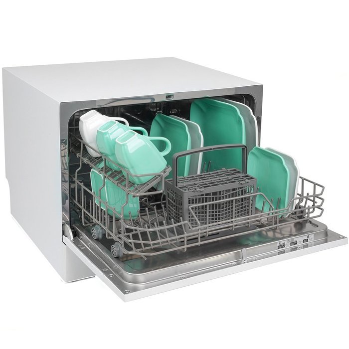 Ensue Countertop Dishwasher Portable Compact Dishwashing Machine White N5