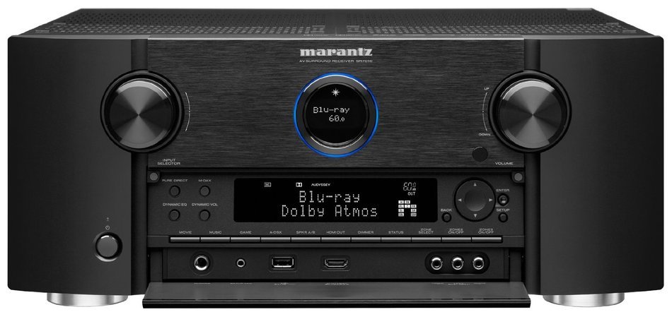 Marantz SR7010 9.2 Channel Full 4K Ultra HD AV Surround Receiver with Bluetooth & Wi-Fi N5