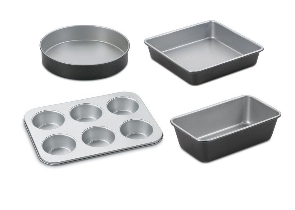 New Cuisinart AMB-4 Nonstick 4 Piece Bakeware Set