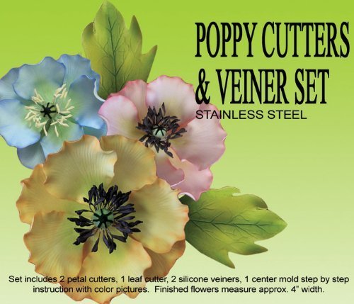 Poppy Cutters & Veiners Set