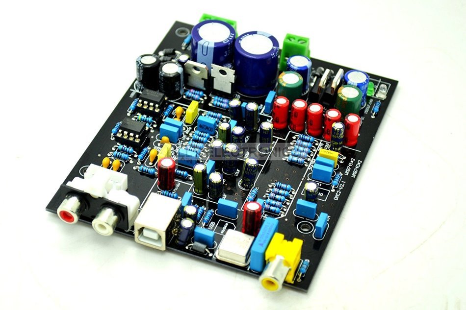 Coaxial Dual WM8740 DAC USB Decoder Board M8741 N2