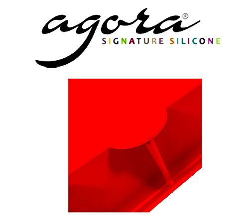 AGORA Silicone Thick and Solid (Red) Lasagne Square Pan FREE EXPRESS N2