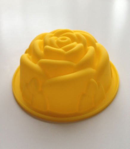 Baking Mold Animal Square 3D Mini Shape Dog Faces 7 Cavity Pink Silicone Mold for Fondant Gum Paste Chocolate... N5