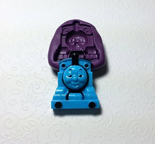 Big Thomas The Train Silicone Mold (52mm) - Cupcake Topper Decor, Sugarcrafts Fo