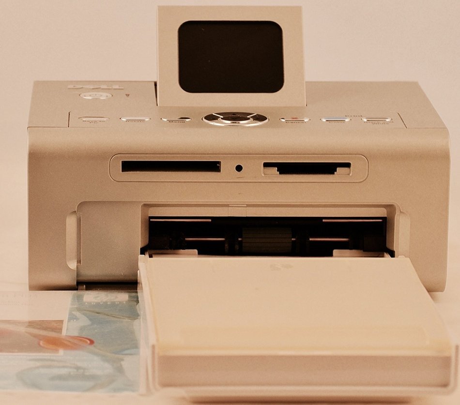 Dell USB Photo Printer 540 w/Card Reader N2