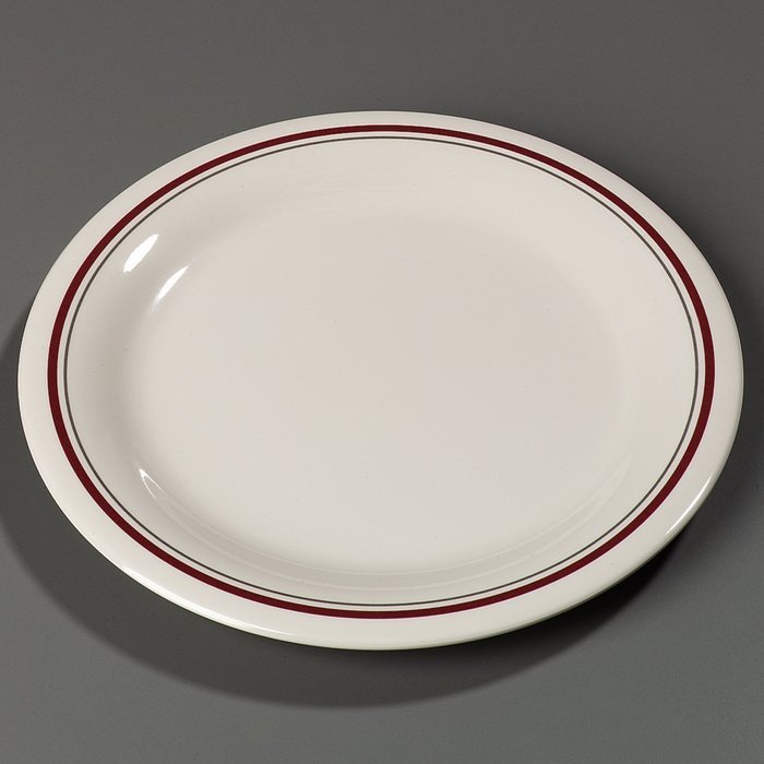 Carlisle Durus Narrow Rim Melamine Plates N49