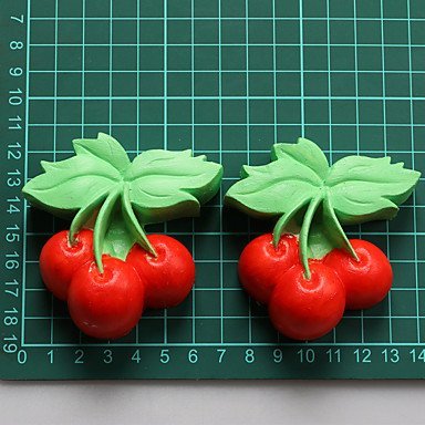 Y&XL&H Cherry Shape Chocolate Silicone Molds,Cake Molds,Soap Molds,Decoration Tools Bakeware N3