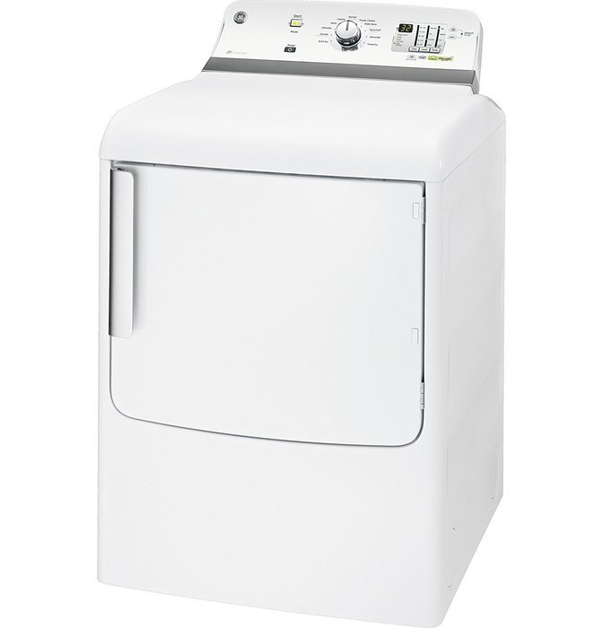 GE GTDP740GDWW 7.8 Cu. Ft. White Gas Front Load Dryer N3