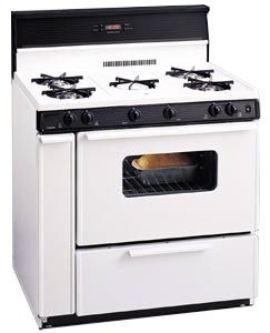 Premier SLK249W 36 Freestanding Gas Range - White